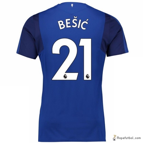 Camiseta Everton Replica Primera Ropa Besic 2017/18